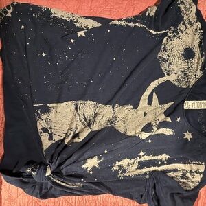 Magnolia Pearl Navy Graphic Tee